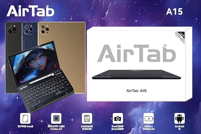 Air Tab A15 1TB/16GB 10.1 Inches