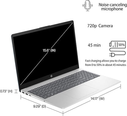 HP 15.6" Laptop, 13th Gen Intel Core i5