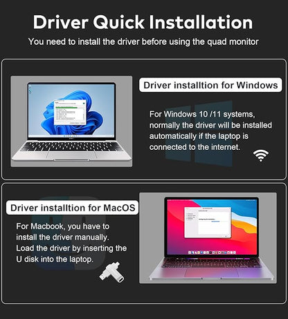Laptop Screen Extender Monitor Portable 3 in 1