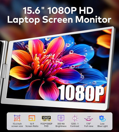 Laptop Screen Extender Monitor Portable 3 in 1