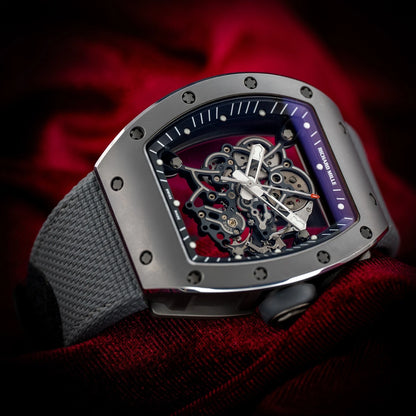 Richard Mille Bubba Watson Black Ceramic Skeleton Dial RM055