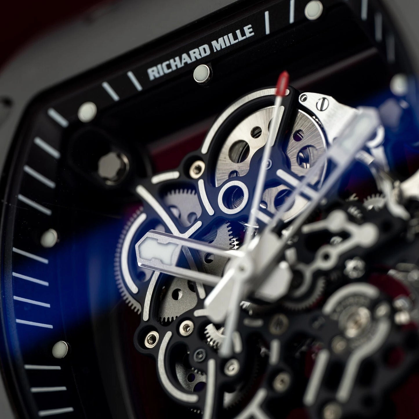 Richard Mille Bubba Watson Black Ceramic Skeleton Dial RM055