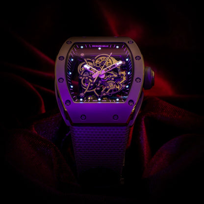 Richard Mille Bubba Watson Black Ceramic Skeleton Dial RM055